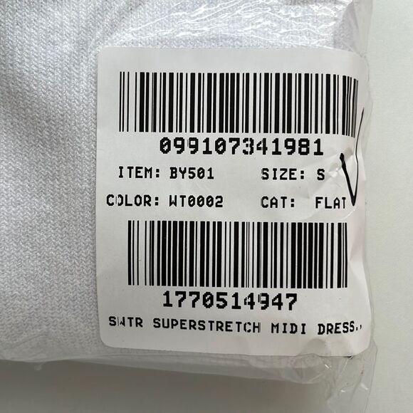 J Crew Sleeveless sweater-dress in stretch viscose blend Womens Small White - Picture 8 of 10